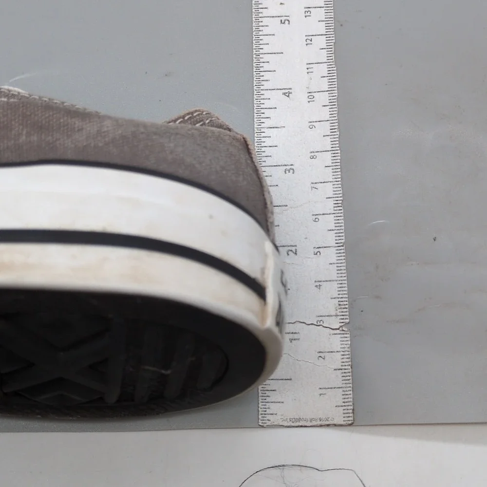 Converse Shoes Womens All Star Brown 8 Canvas Sneakers Cap Toe Walking Comfort